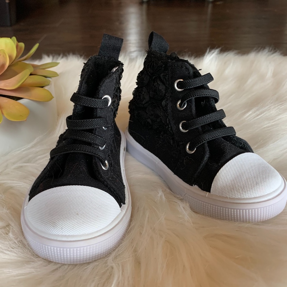 Black Toddler Hightops